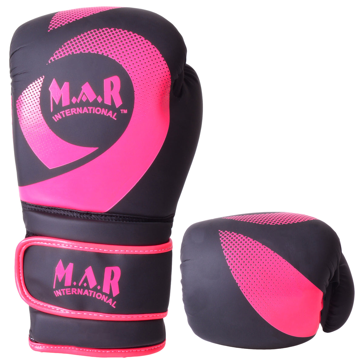 Black & Silver Boxing & Kickboxing Gloves | Competition Gloves | MAR