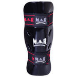 MAR-162B | Black Dipped Foam Martial Arts Shin Guard