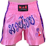 MAR-091G | Pink Kickboxing & Thai Boxing Shorts