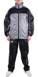 MAR-369A | Grey + Black Tracksuit (Sauna Suit/Sweatsuit)