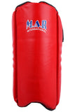 MAR-190A | Red Shin Guards w/ Foam Padding