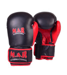 MAR-179 | Black & Red Boxing & Kickboxing Gloves for Kids