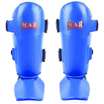 MAR-149C | Kickboxing & Thai-boxing Genuine Leather Shin & Instep Guards