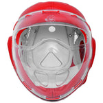 MAR-133A | Red Transparent Mask Head Guard