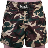 MAR-091I | Camo Kickboxing & Thai Boxing Shorts