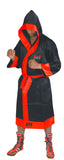 MAR-098A | Black/Red Boxing and Kickboxing Robe