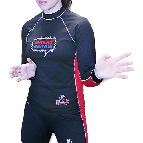 MAR-241B | Full Sleeve Martial Arts Skin-Fit Rash Guard