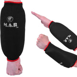 MAR-169B | Black Elasticated Fabric Arm Guard For Arm Protection