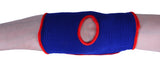 MAR-173D | Blue Elasticated Fabric Elbow Pads