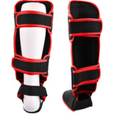 MAR-149B | Kickboxing & Thai boxing Genuine Leather Shin & Instep Guards