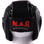 MAR-133B | Black Transparent Mask Head Guard