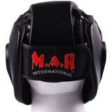 MAR-133B | Black Transparent Mask Head Guard