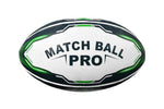 MAR-437B | Match Pro Green Rugby Training Ball - Size 5