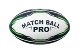 MAR-437B | Match Pro Green Rugby Training Ball - Size 5