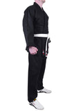 MAR-024B | Lightweight Black Judo/Jiu-Jitsu Uniform for Beginner Students + FREE BELT