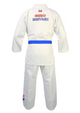 MAR-027 | White Great Britain Styled Judo/Jiu-Jitsu Competition Uniform + FREE BELT