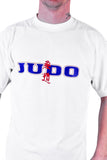 MAR-084H | White Round-Neck Judo T-Shirt (OD)