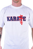 MAR-084A | White Round-Neck Karate T-Shirt (OD)