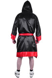 MAR-097C | Red & Black Boxing & Kickboxing Robe