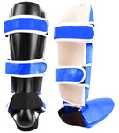 MAR-149C | Kickboxing & Thai-boxing Genuine Leather Shin & Instep Guards