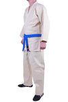 MAR-022 | Mediumweight Unbleached Judo Uniform For Intermediate Students + FREE BELT