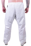 MAR-031D | White BJJ Trousers