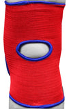 MAR-174C | Red Elasticated Fabric Knee Pads