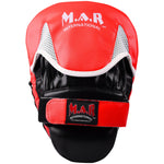 MAR-195B | Red & Black Small Pro Curved Focus Mitts