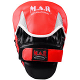 MAR-195B | Red & Black Small Pro Curved Focus Mitts