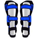 MAR-148F | Blue Kickboxing & Thai Boxing Shin & Instep Guards