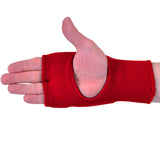 MAR-168C | Red Elasticated Fabric Mitts For Hand Protection