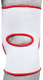 MAR-174A | White Elasticated Fabric Knee Pads