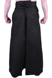 MAR-073A | Traditional Black Aikido Hakama