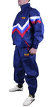 MAR-442 | Blue & Red Thai Boxing Tracksuit