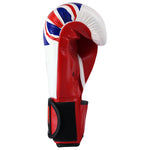 MAR-114 | White Union Jack Boxing/Kickboxing Gloves