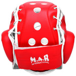 MAR-133A | Red Transparent Mask Head Guard