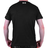 MAR-084C | Black Round-Neck Karate T-Shirt