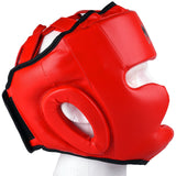 MAR-131A | Genuine Cowhide Leather Head Guard For Competition & Training