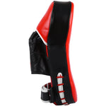 MAR-199 | Red+Black Genuine Leather Large Curved Focus Mitts