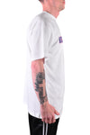 MAR-084G | White Round-Neck Kick Boxing T-Shirt (OD)