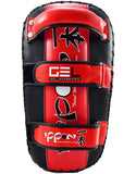 MAR-401A | Black+Red IPPON Heavy Genuine Leather Thai Pad