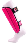 MAR-190C | Pink Shin Guards w/ Foam Padding