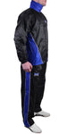 MAR-369B | Blue + Black Tracksuit (Sauna Suit/Sweatsuit)