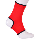 MAR-176C | Red Elasticated Fabric Ankle Support