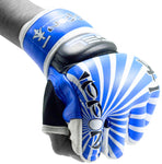 MAR-404 | Blue+White IPPON MMA Gloves