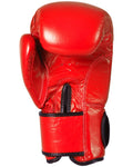 MAR-106A | Red IPPON Genuine Cowhide Leather Boxing Gloves