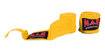 MAR-120D | Yellow Boxing/Martial Arts Hand Wraps