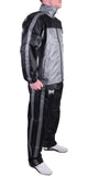 MAR-369A | Grey + Black Tracksuit (Sauna Suit/Sweatsuit)