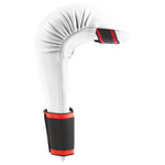 MAR-141D | White Karate Gloves w/ Moulded Padding