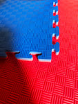 MAR-296A | Red/Blue Jigsaw Floor Mats (20mm [1m x 1m] Square)